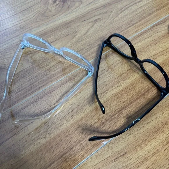 J. Crew Black and Clear Blue Light Blocking Glasses - Picture 5 of 5